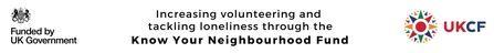 Know your neighbourhood funding logo group