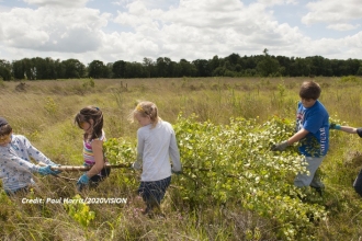 Children outdoors