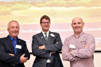 Lauching Staffordshire's Nature Report 