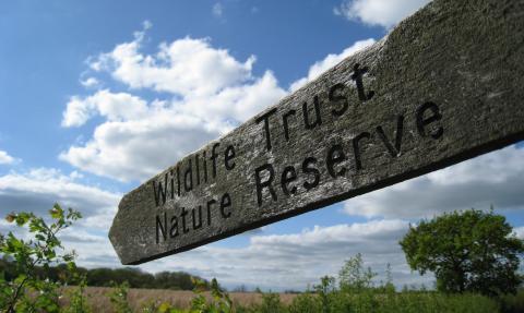 Nature Reserve Sign