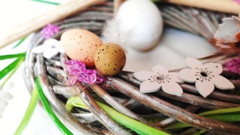 Spring wreath
