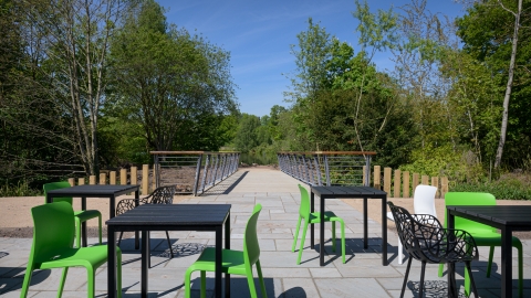 Wolseley cafe and bridge