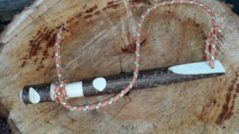 Whittle and knot try stick
