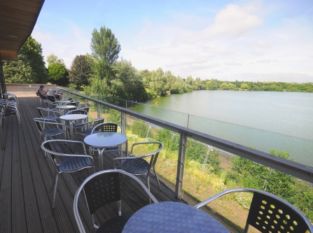Westport Lake - cafe view