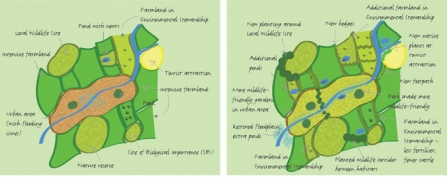 Living landscape - how it all works diagram