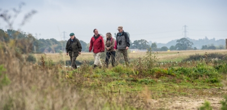 Living Landscape - people out walking