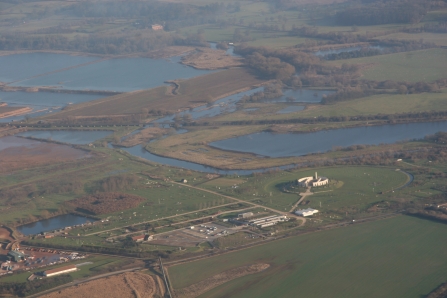 Ariel shot of Croxall