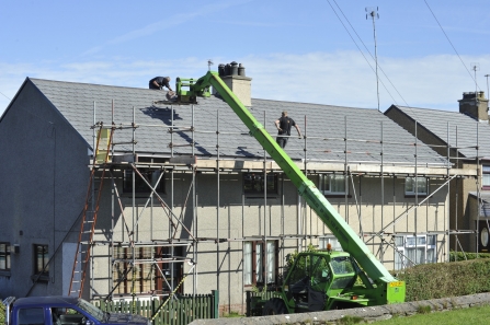 Housing development destroying green spaces