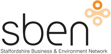 A logo of the Staffordshire Business &Environment Network