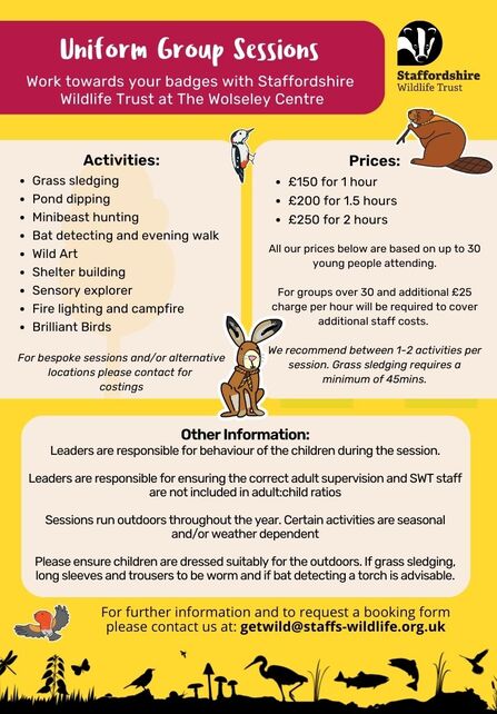 Uniform group leaflet 2026