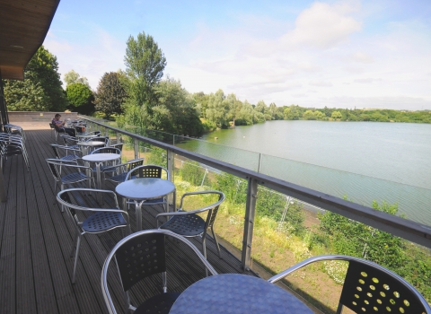 Westport Lake - cafe view