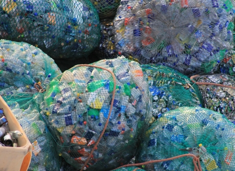 Plastic waste