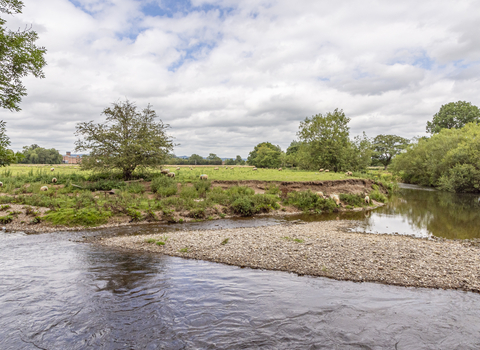 River Dove and the Rocester, part of Transforming the Trent Valley - Photo Copyright 2020 Steven Cheshire (Transforming the Trent Valley)